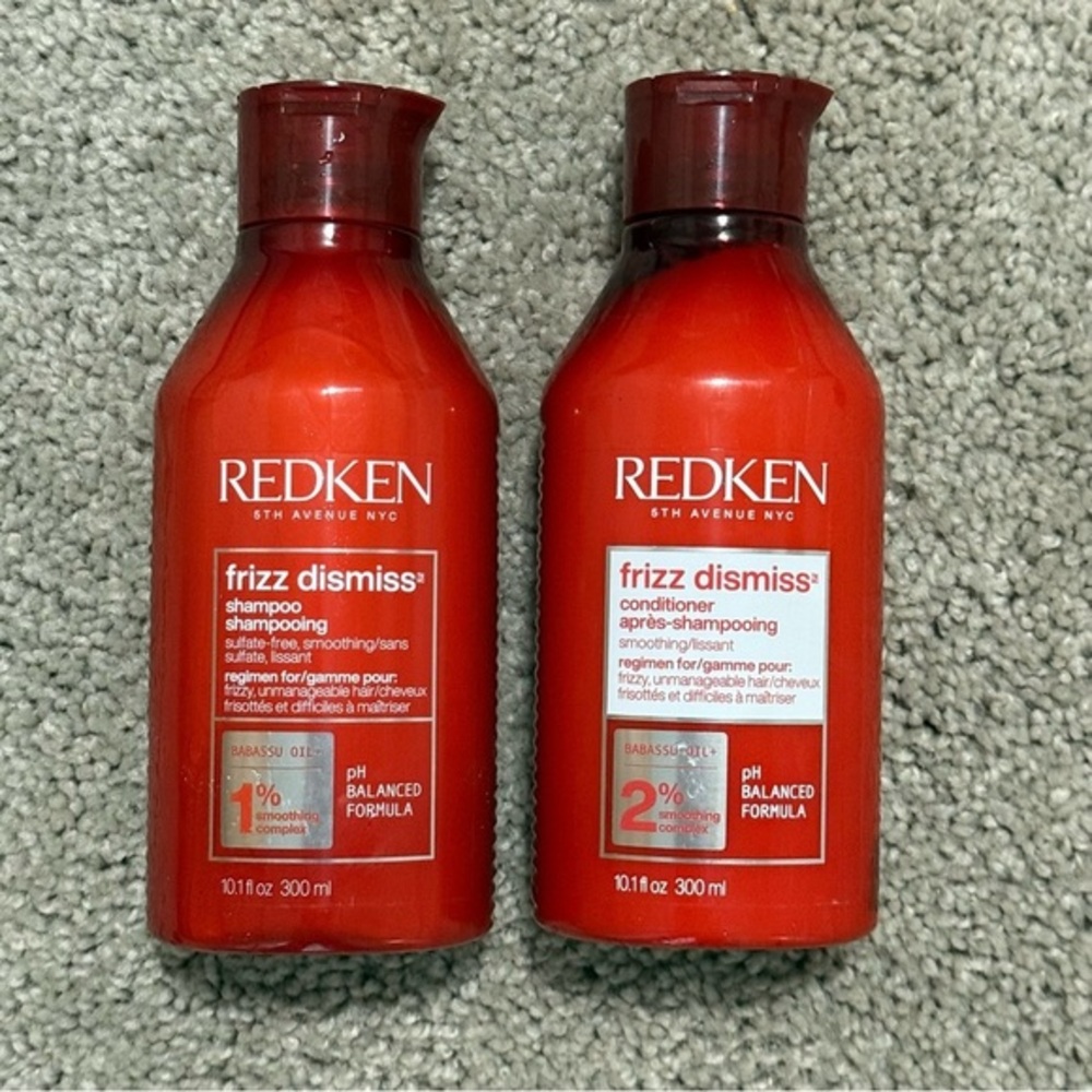 Redken Frizz Hair Treatment Frizz Dismiss Shampoo & Conditioner Brand New​